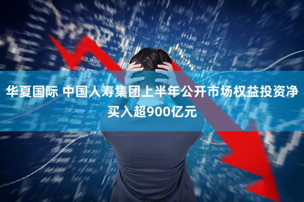 华夏国际 中国人寿集团上半年公开市场权益投资净买入超900亿元