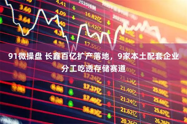 91微操盘 长鑫百亿扩产落地，9家本土配套企业分工吃透存储赛道